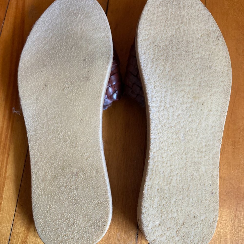 Handmade Leather Slides - Picture 3 of 3
